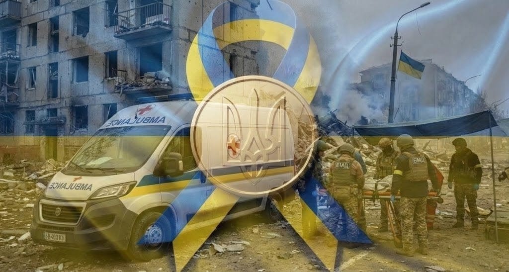 Blågula Bandet för Ukraina